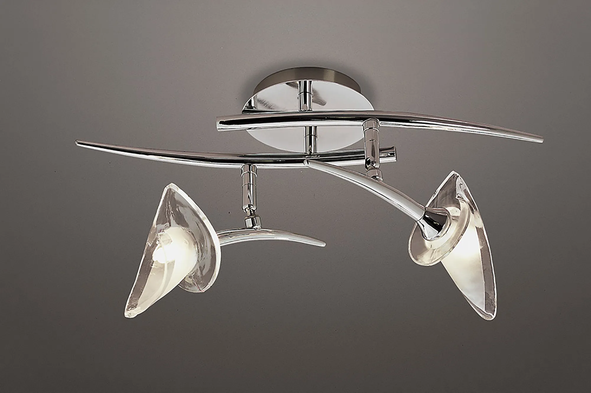 Flavia Polished Chrome Ceiling Lights Mantra Surface Spot Lights Flavia Polished Chrome Ceiling Lights Mantra Surface Spot Lights